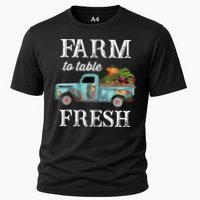 Farm Vegetables Truck Farm To Table Fresh Cooling Performance Crew T-Shirt