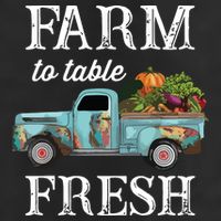 Farm Vegetables Truck Farm To Table Fresh Adult Drive Performance Visor