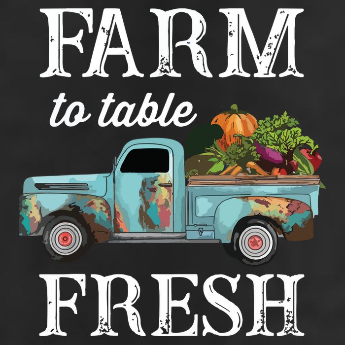 Farm Vegetables Truck Farm To Table Fresh Adult Drive Performance Visor