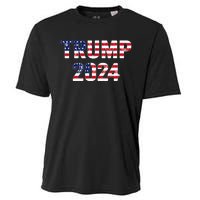 Funny Vintage Trump 2024 Election Gift Wo Cooling Performance Crew T-Shirt