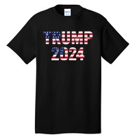 Funny Vintage Trump 2024 Election Gift Wo Tall T-Shirt