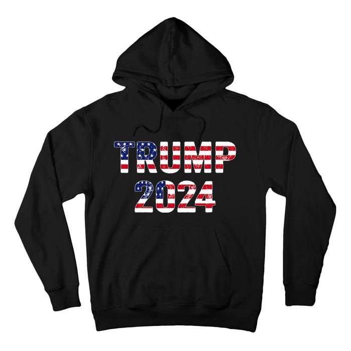 Funny Vintage Trump 2024 Election Gift Wo Tall Hoodie