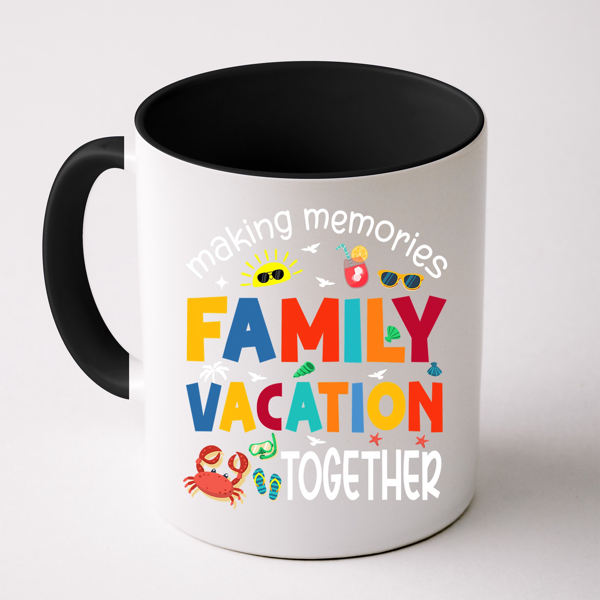 Family Vacation Together Making Memories Matching Family Mug