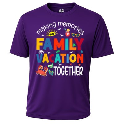 Family Vacation Together Making Memories Matching Family Cooling Performance Crew T-Shirt