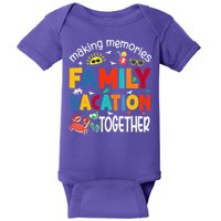 Family Vacation Together Making Memories Matching Family Baby Bodysuit