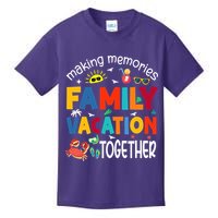 Family Vacation Together Making Memories Matching Family Kids T-Shirt