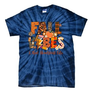 Fall Vibes & That Headstart Life Fall Autumn Thanksgiving Tie-Dye T-Shirt