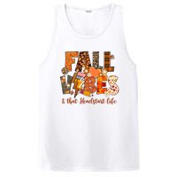 Fall Vibes & That Headstart Life Fall Autumn Thanksgiving PosiCharge Competitor Tank