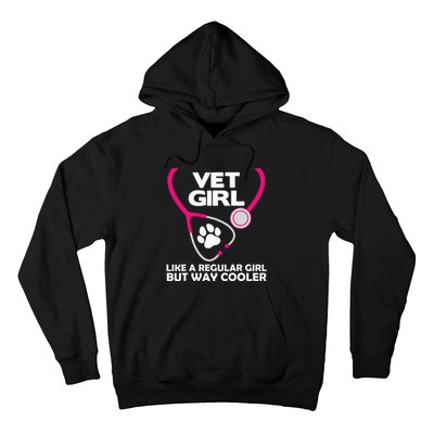 Funny Veterinary Technician  Female Vet Assistant Hoodie