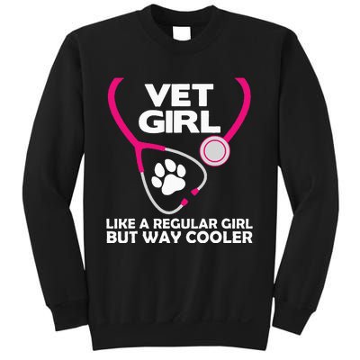 Funny Veterinary Technician  Female Vet Assistant Sweatshirt