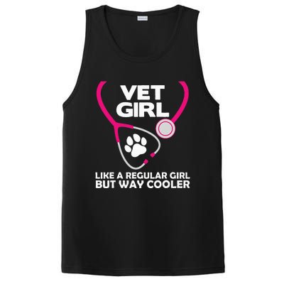 Funny Veterinary Technician  Female Vet Assistant PosiCharge Competitor Tank