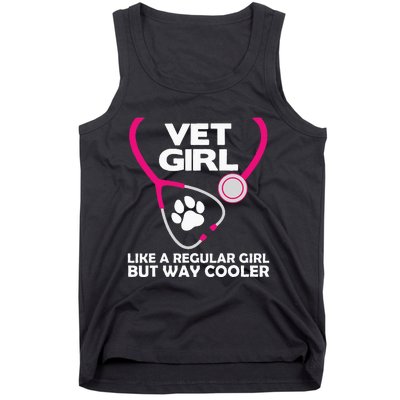 Funny Veterinary Technician  Female Vet Assistant Tank Top