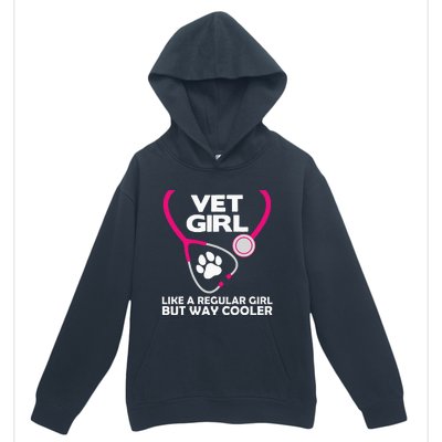 Funny Veterinary Technician  Female Vet Assistant Urban Pullover Hoodie