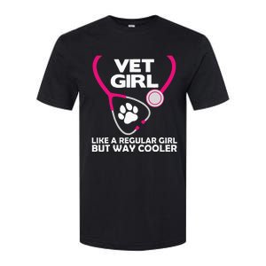 Funny Veterinary Technician  Female Vet Assistant Softstyle CVC T-Shirt