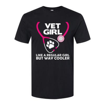 Funny Veterinary Technician  Female Vet Assistant Softstyle CVC T-Shirt