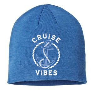 Family Vacation Trip Friends Cruise Lover Cruise Vibes Meaningful Gift Sustainable Beanie