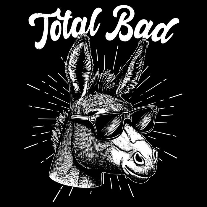 Funny Vintage Total Badass Tall T-Shirt