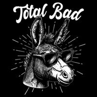 Funny Vintage Total Badass Flatbill Hat