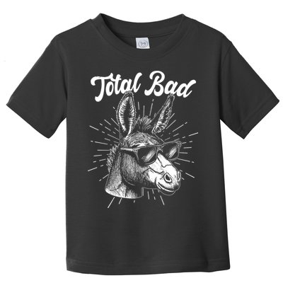 Funny Vintage Total Badass Toddler T-Shirt
