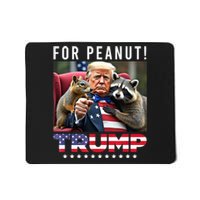 Funny Vote Trump For Peanut The Squirrel American Flag Gift Mousepad