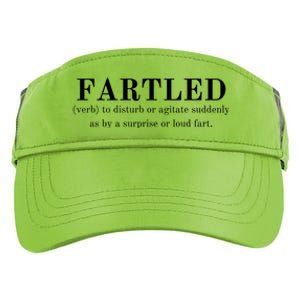 Frartled: Verb To Disturb Or Agitate Suddenly As By A Surprise Or Loud Fart Hu Adult Drive Performance Visor