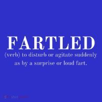 Frartled: Verb To Disturb Or Agitate Suddenly As By A Surprise Or Loud Fart Hu Short Acrylic Beanie