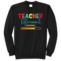 Funny Vintage Teacher Retirement Loading - Retired Teacher Sweatshirt