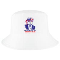 Funny Voting Trump 2024 IM Voting For The Convicted Felon Cool Comfort Performance Bucket Hat