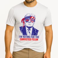 Funny Voting Trump 2024 IM Voting For The Convicted Felon Performance Shirt