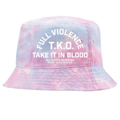 Full Violence T.K.O Take It In Blood Tie-Dyed Bucket Hat