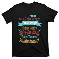 Funny Vein Tapping Phlebotomist Phlebotomy Technician Women T-Shirt