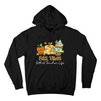 Fall Vibes & That Teacher Life Apple Pencil Pumpkin Fall Hoodie