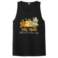 Fall Vibes & That Teacher Life Apple Pencil Pumpkin Fall PosiCharge Competitor Tank