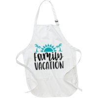 Family Vacation Tropical Beach Travel Apron