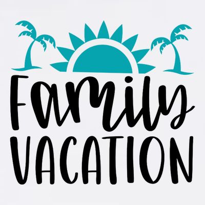 Family Vacation Tropical Beach Travel T-Shirt