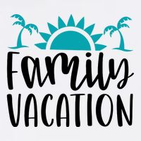 Family Vacation Tropical Beach Travel Polo
