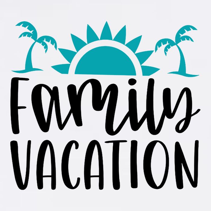 Family Vacation Tropical Beach Travel Polo