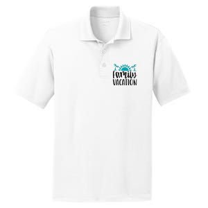 Family Vacation Tropical Beach Travel PosiCharge RacerMesh Polo