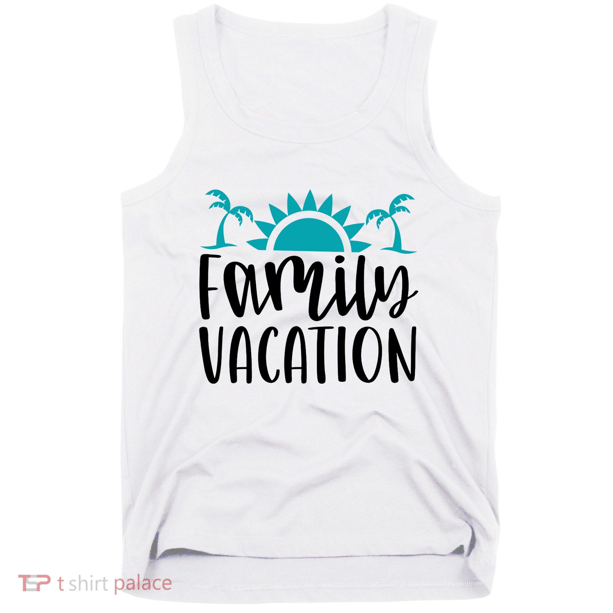 Family Vacation Tropical Beach Travel Tank Top