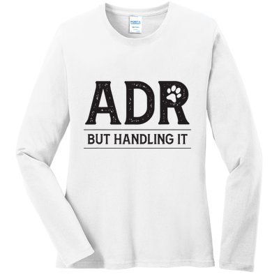 Funny Veterinary Technician Gift for Animal Lovers Ladies Long Sleeve Shirt