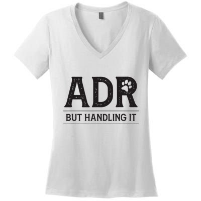 Funny Veterinary Technician Gift for Animal Lovers Women's V-Neck T-Shirt