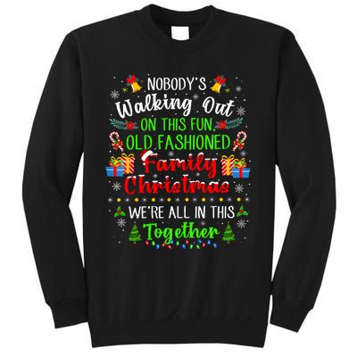 Family Vacation Ugly Christmas We Are All In This Together Sweatshirt