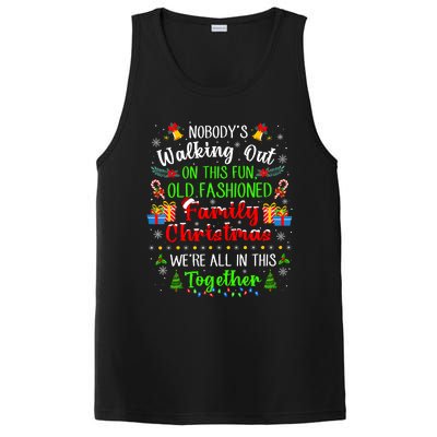 Family Vacation Ugly Christmas We Are All In This Together PosiCharge Competitor Tank