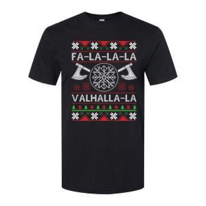 Falalala Valhallala Viking God Ugly Christmas Design Cute Gift Softstyle CVC T-Shirt