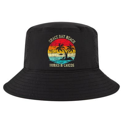 Family Vacation Vintage Turks And Caicos Grace Bay Beach Cool Comfort Performance Bucket Hat