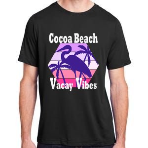 Family Vacay Vibes Cocoa Beach Fun Trip Vacation Mode Cute Gift Adult ChromaSoft Performance T-Shirt