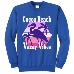 Family Vacay Vibes Cocoa Beach Fun Trip Vacation Mode Cute Gift Sweatshirt