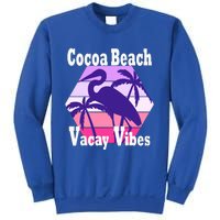 Family Vacay Vibes Cocoa Beach Fun Trip Vacation Mode Cute Gift Sweatshirt