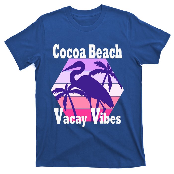 Family Vacay Vibes Cocoa Beach Fun Trip Vacation Mode Cute Gift T-Shirt