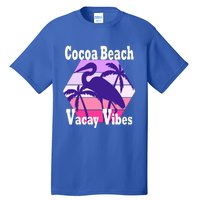 Family Vacay Vibes Cocoa Beach Fun Trip Vacation Mode Cute Gift Tall T-Shirt